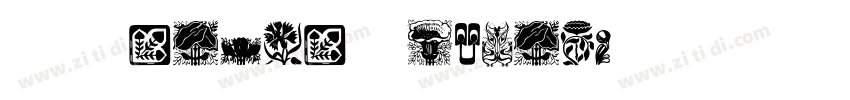 YG Floral Unicode字体转换